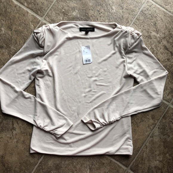 Banana Republic Tops - Banana Republic NWT Cream Long Sleeve Blouse